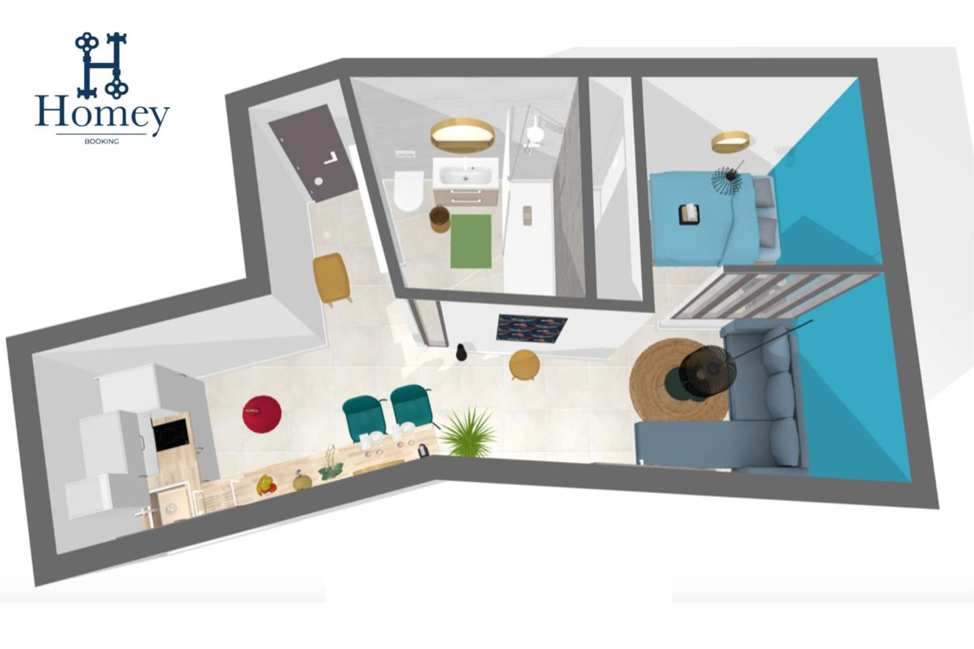 HOMEY SUPERCHILL - Appartement moderne et tout équipé - Netflix et WiFi inclus - Situé en Hyper-centre - Proche Genève Annemasse Exterior foto
